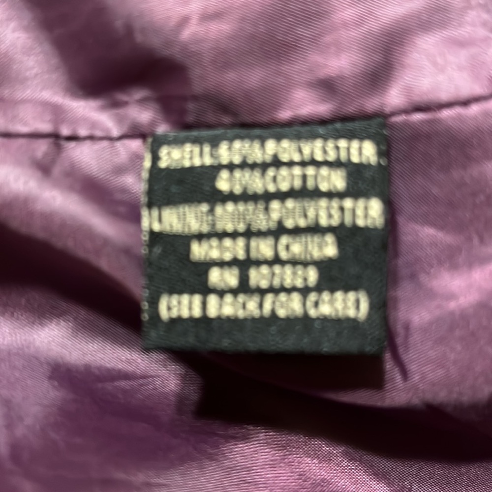 Ambition Purple Trench Coat - Picture 8 of 8